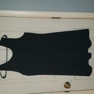 Sleeveless ribbed dress